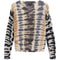 Tiger Tie Dye Distressed Sweater - Denny's