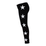 Long Legging with 5 Stars Down The Side - Denny's