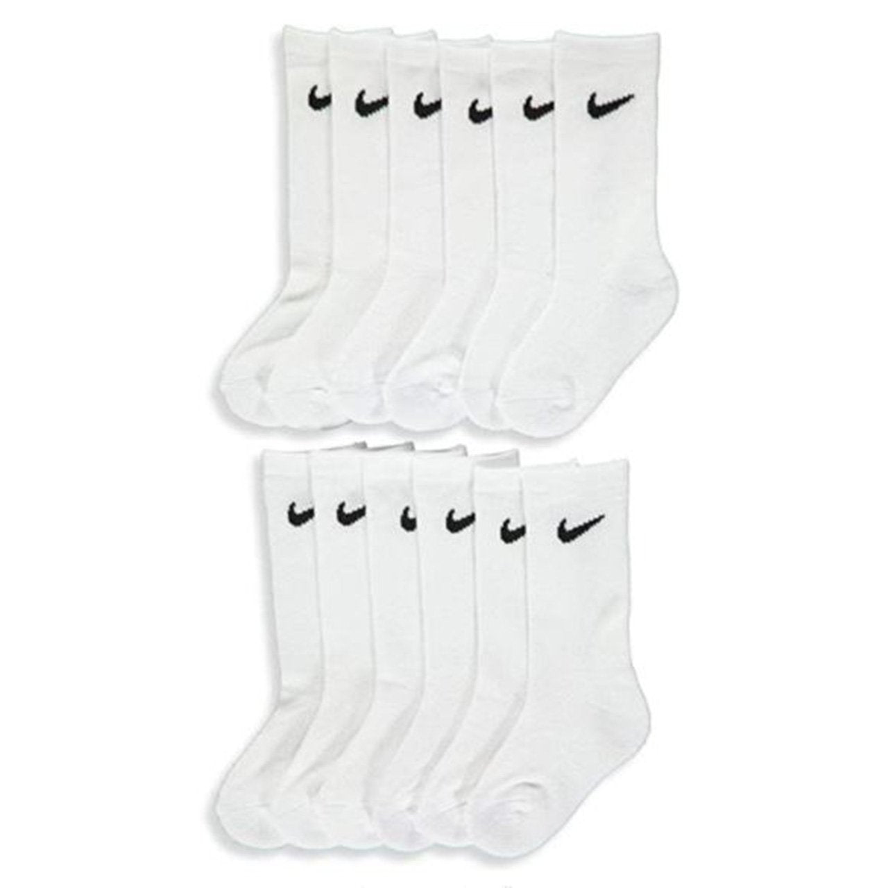Kids Crew Sock 6 Pack 10C-3Y - Denny's