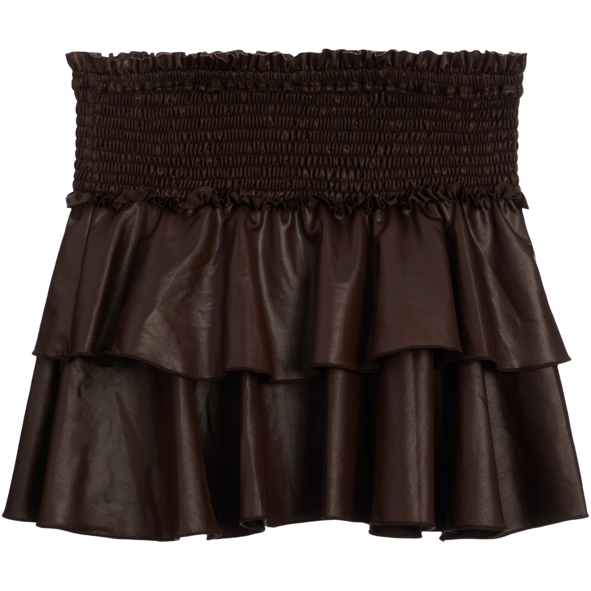 Pleather Smock Skirt - Denny's