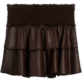 Pleather Smock Skirt - Denny's