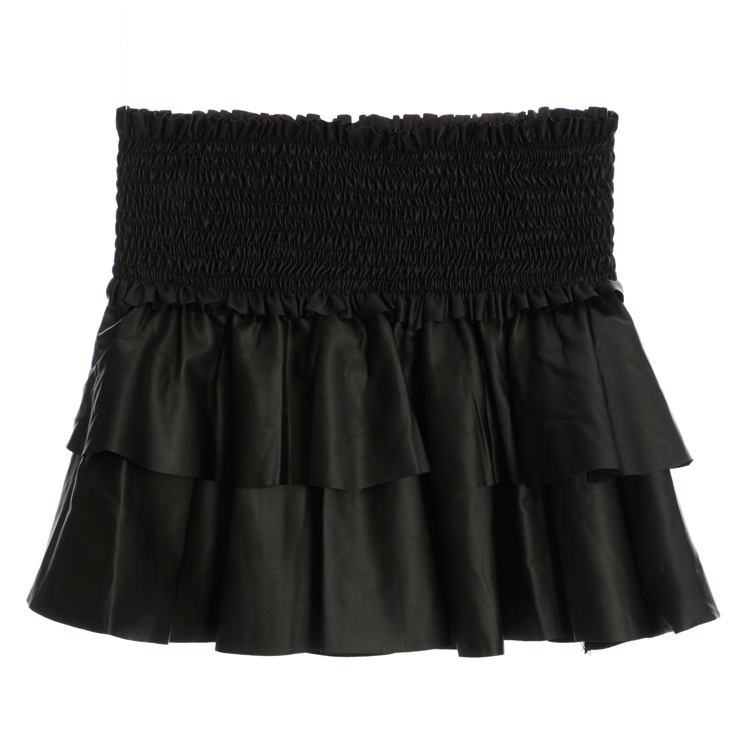 Pleather Smock Skirt - Denny's