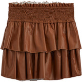 Pleather Smock Skirt - Denny's