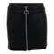 Pleather Skirt with Zipper - Denny's
