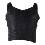 Black Snake Printed Tank - Denny's