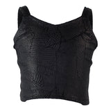 Black Snake Printed Tank - Denny's