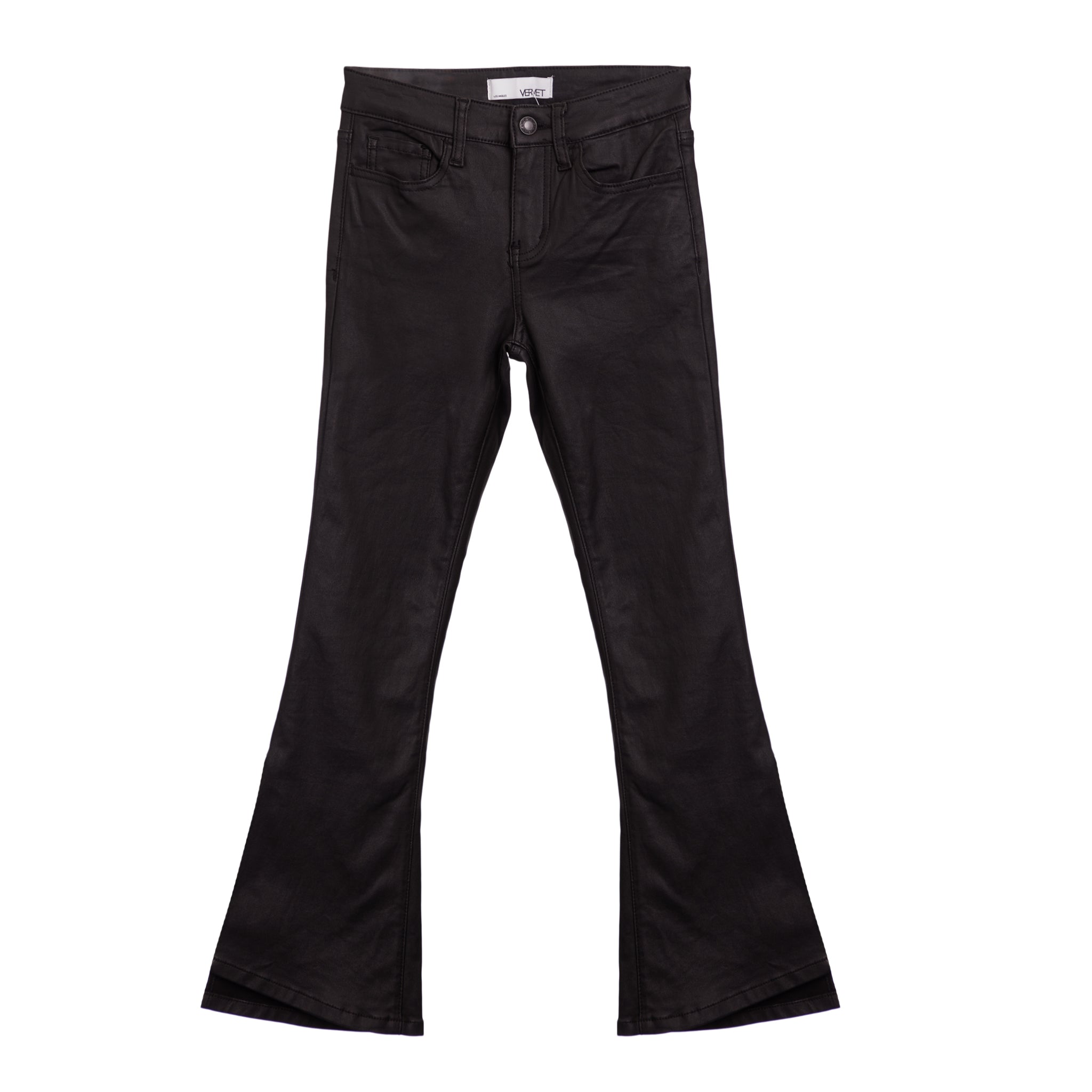 Mid Rise Crop Flare Side Slit - Denny's