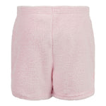 Glitter Love Pink Heart Fuzzy Shorts - Denny's