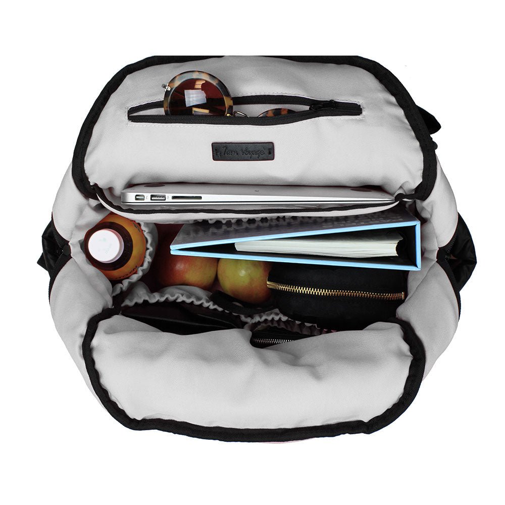 Classic Backpack Heather Grey with Stars - Denny's