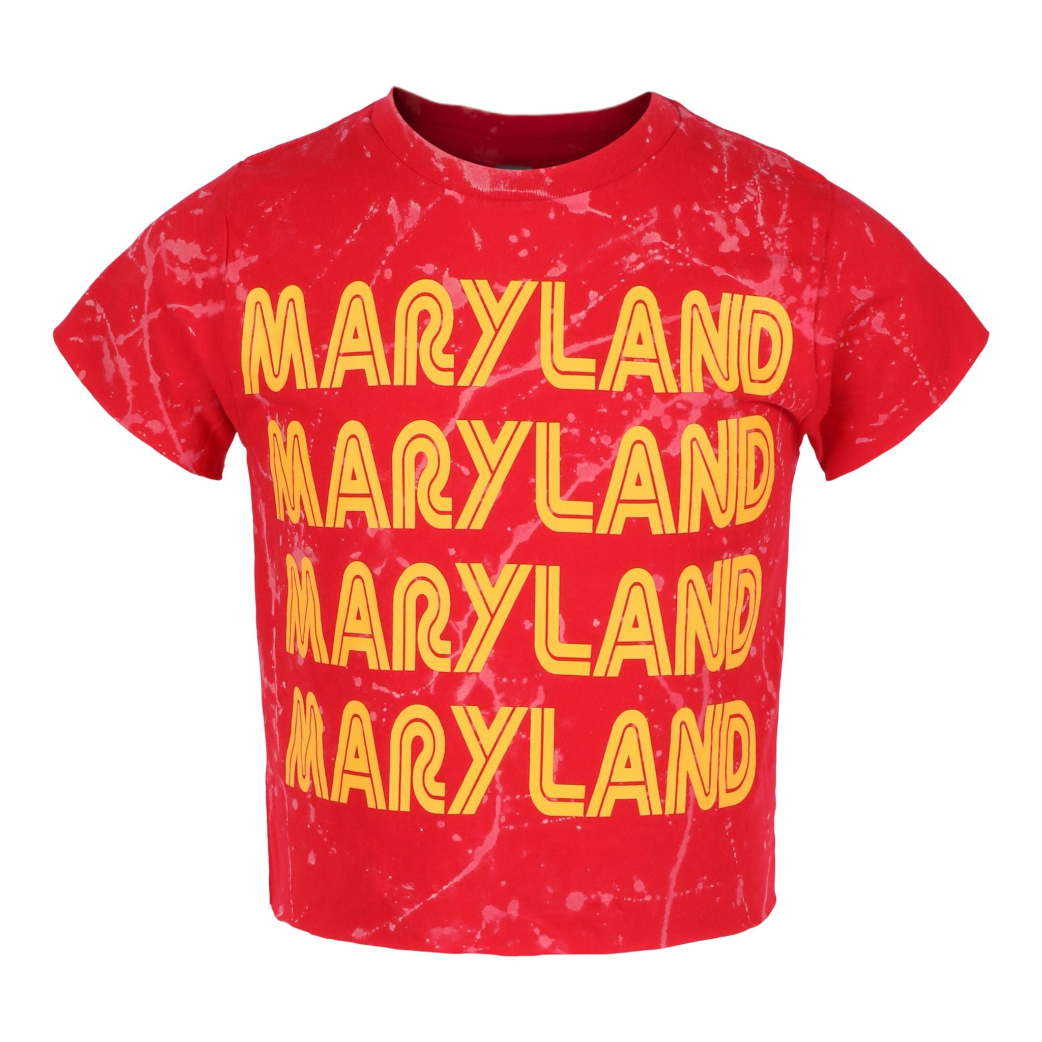Short Sleeve Retro Bleach Maryland Tee - Denny's