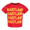 Short Sleeve Retro Bleach Maryland Tee - Denny's