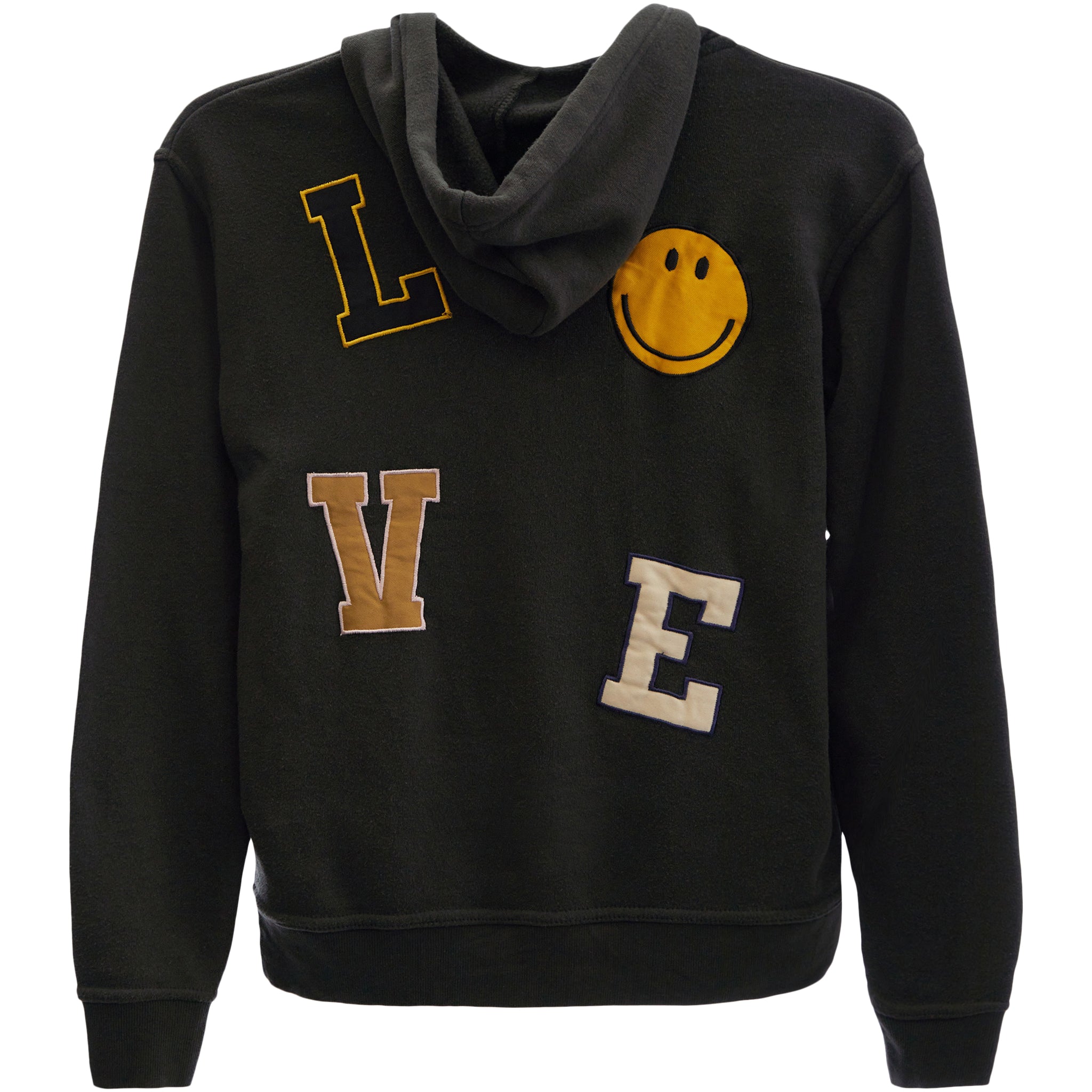 Love Smile Patch Hooded Sweatshirt - Denny's