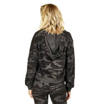 Camo Zip Hoodie with Velvet Taping - Denny's