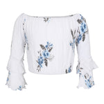 Floral Off Shoulder Top - Denny's