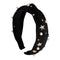 Velvet Pearl Stud Headband - Denny's