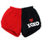 Glitter XOXO Short Color Block - Denny's