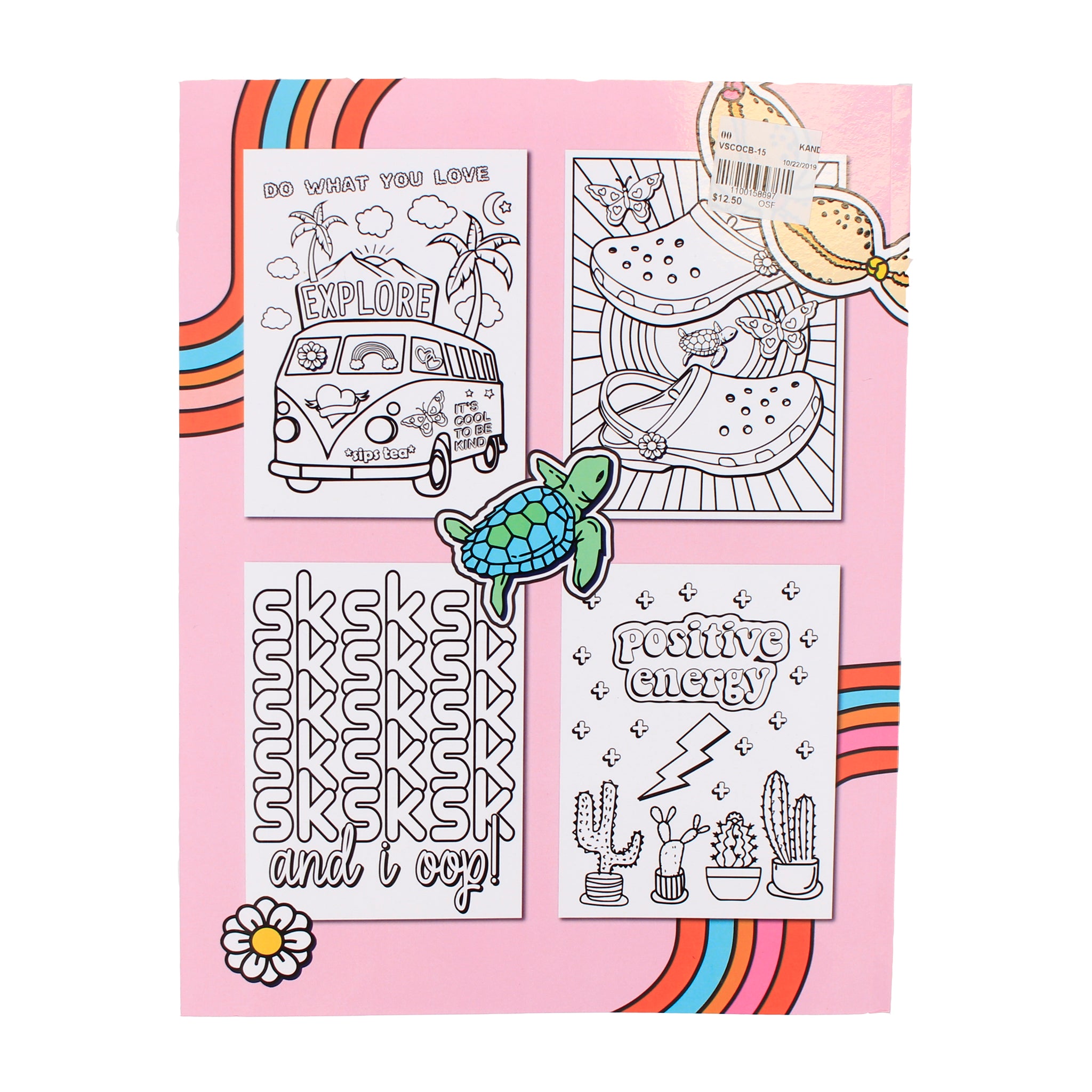VSCO Girl Coloring Book - Denny's