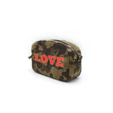 Large Camo Cosmetic Bag with Love - Denny's