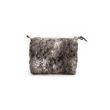 Snake Print Skull Cosmetic Bag - Denny's
