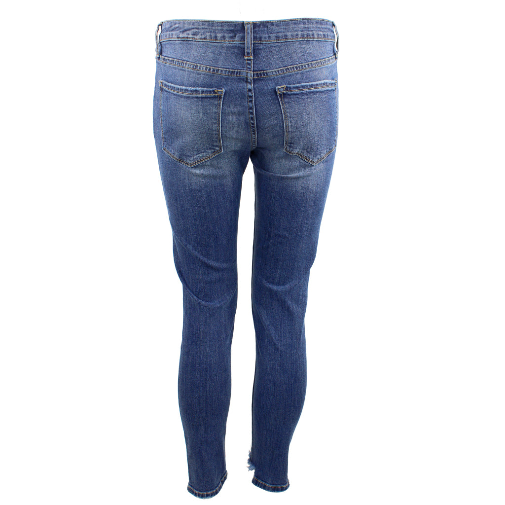 Frayed Ankle Skinny - Denny's