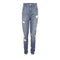 Distressed Frayed Hem Ankle Skinny - Denny's