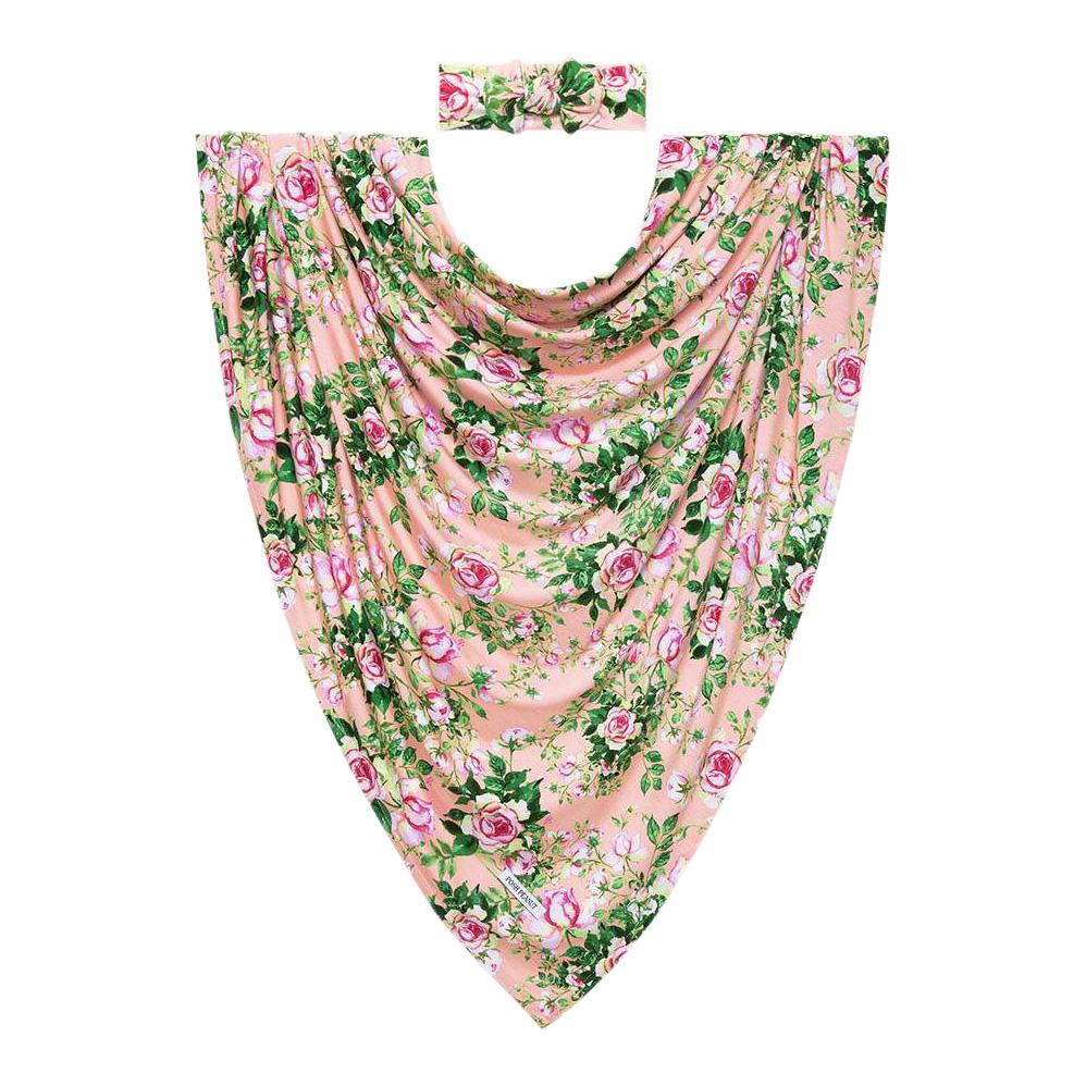 2pc Renia Swaddle And Headband - Denny's