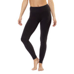 Solid Flat Waist Ankle Legging - Denny's