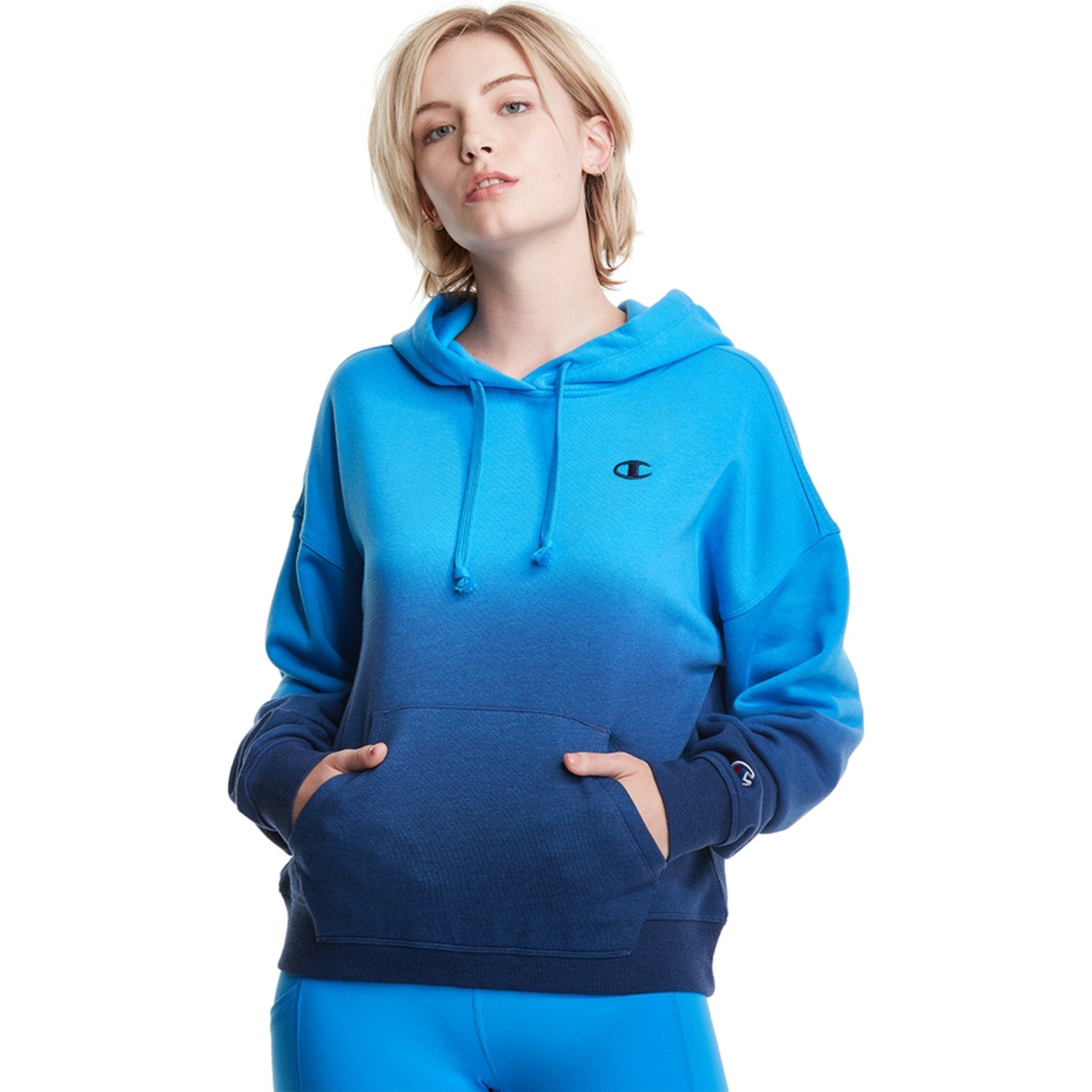 Dip Dye Fleece Oversized Hoodie - Denny's