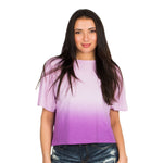 Ombre Cropped Tee - Denny's