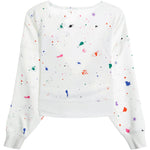 French Terry Splatter Sweatshirt - Denny's