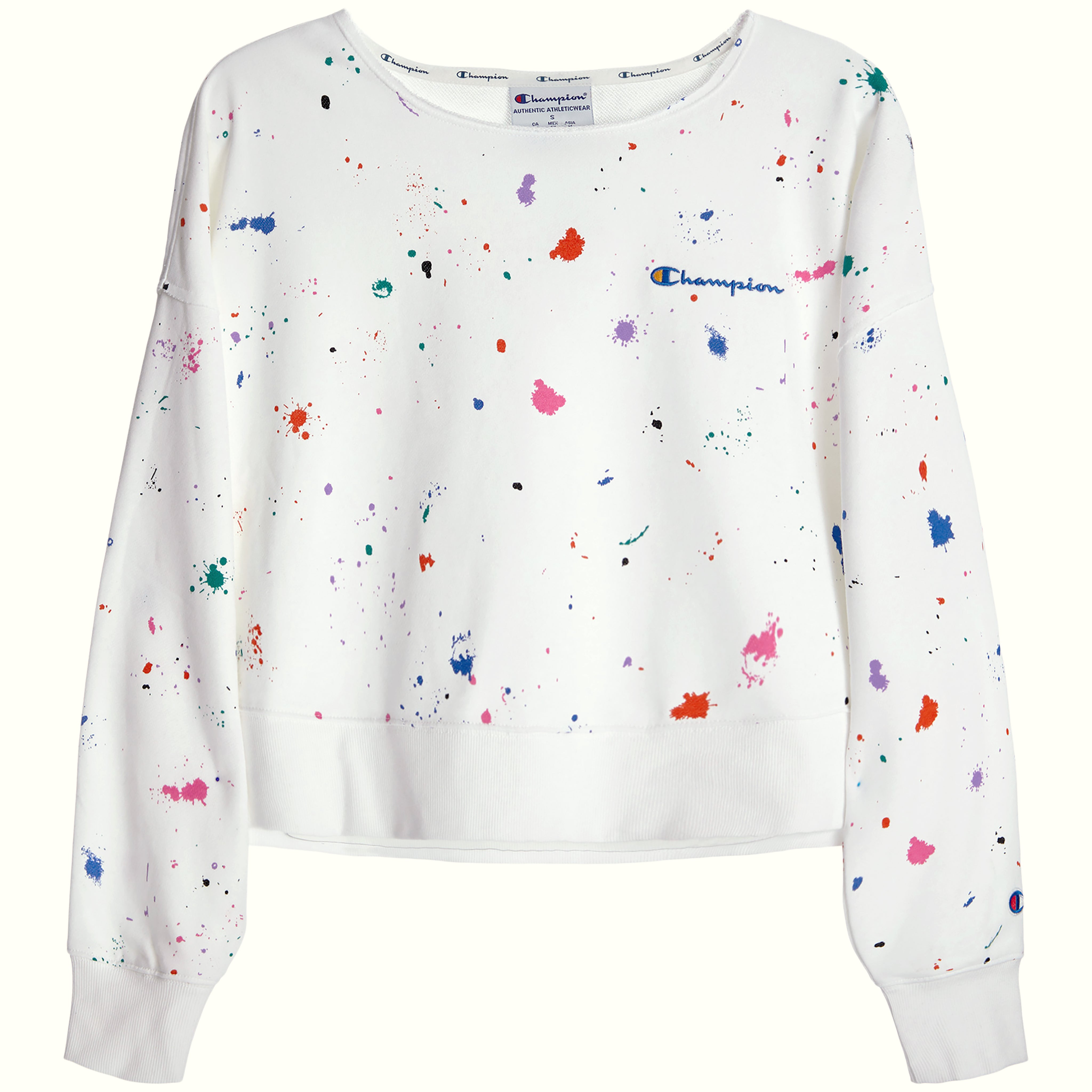 French Terry Splatter Sweatshirt - Denny's