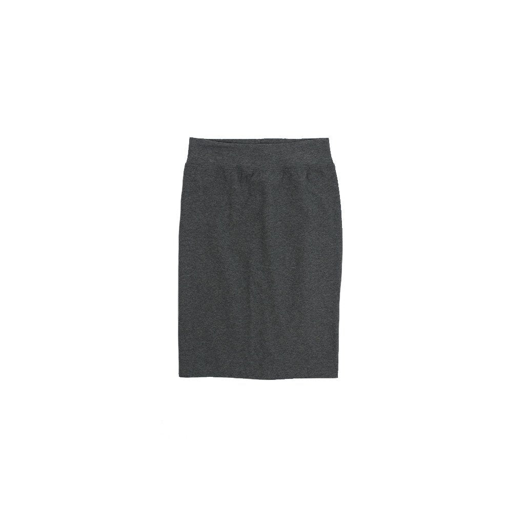 Cotton Skinny Knee Skirt - Denny's