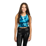 Soft Touch Eco Tie Dye Crop Tank - Denny's