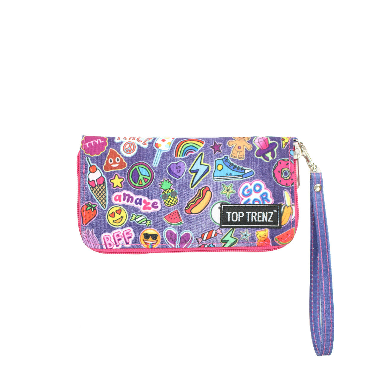 Denim Scented Patch Wallet - Denny's