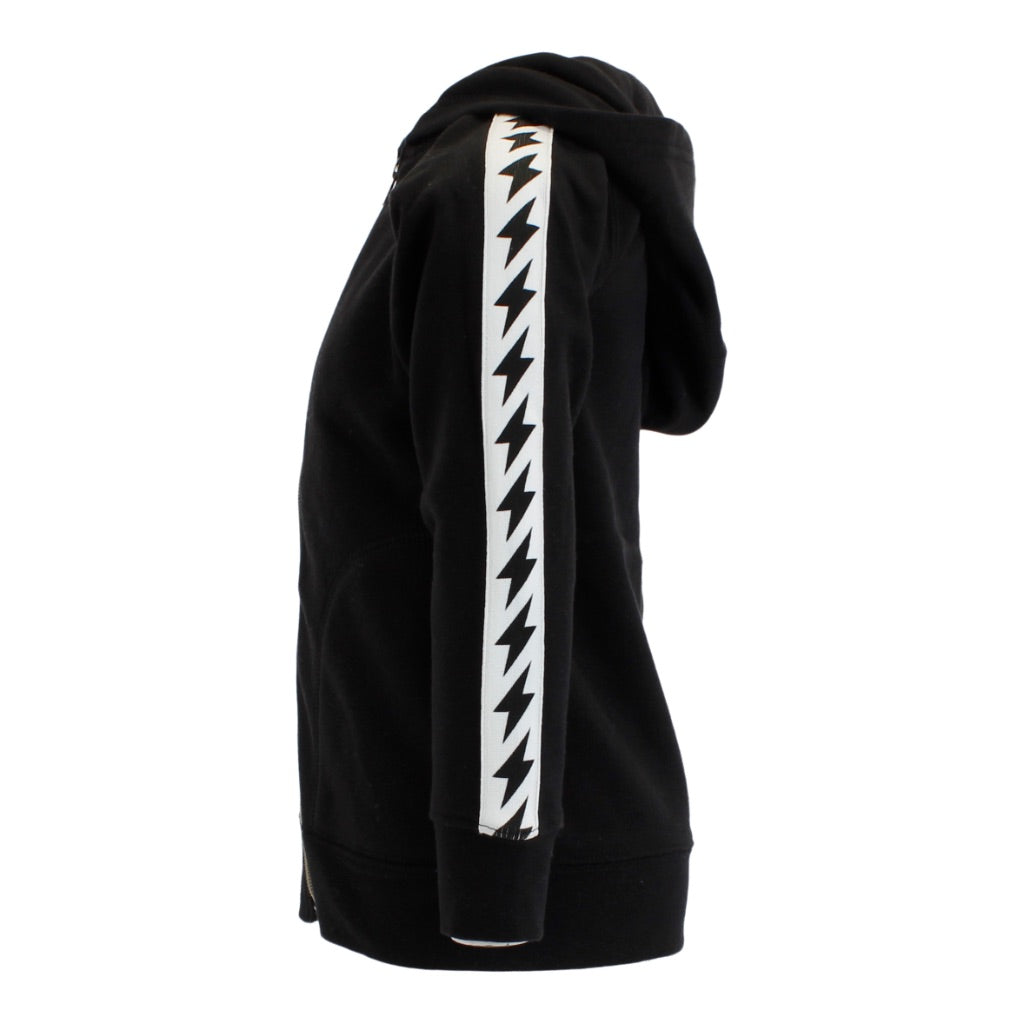 Zip Hoody with Bolt Trim - Denny's
