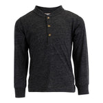 Long Sleeve Henley Tee - Denny's