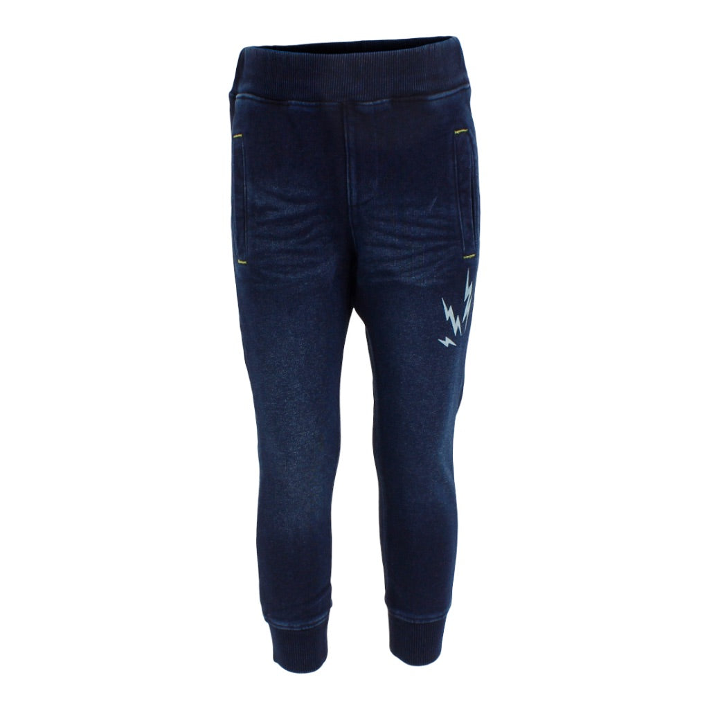 Indigo Sweatpant with Bolt - Denny's
