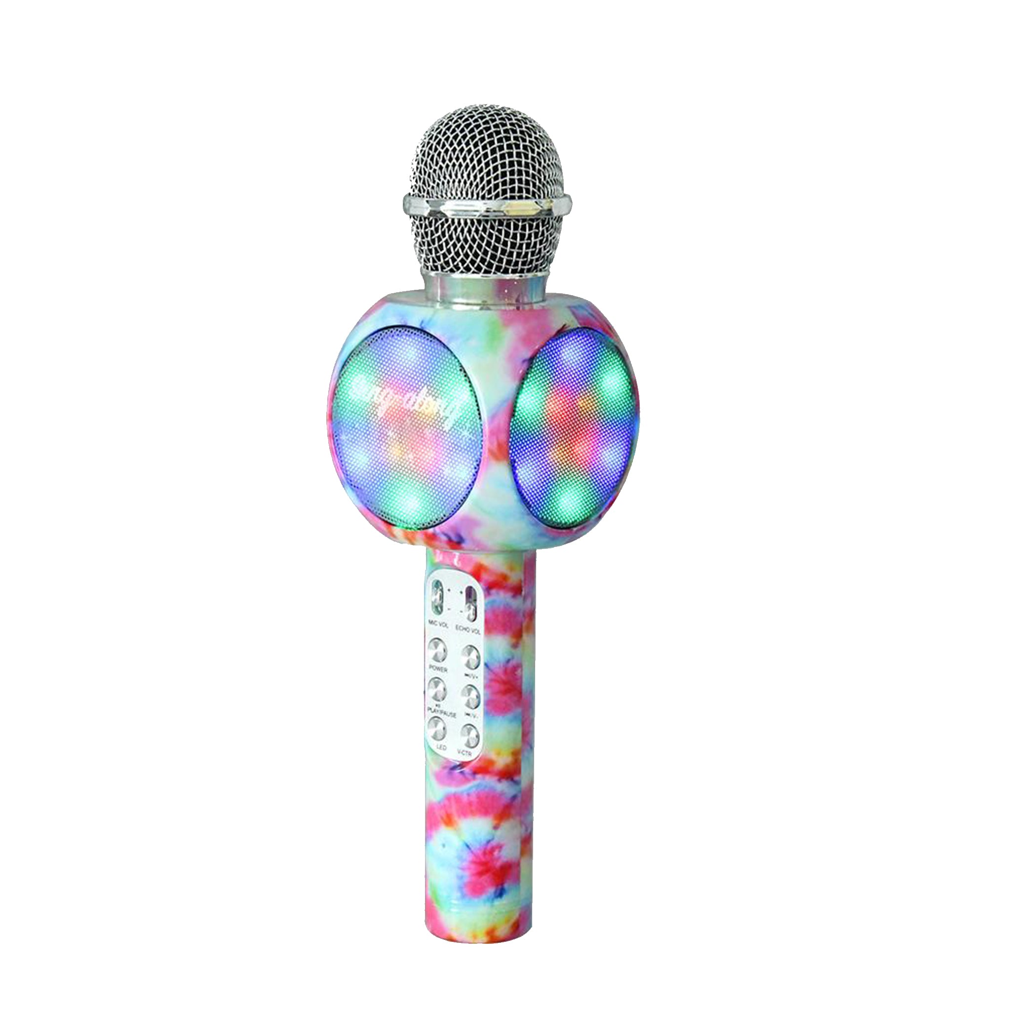 Tie Dye Karaoke Sing A Long Microphone - Denny's