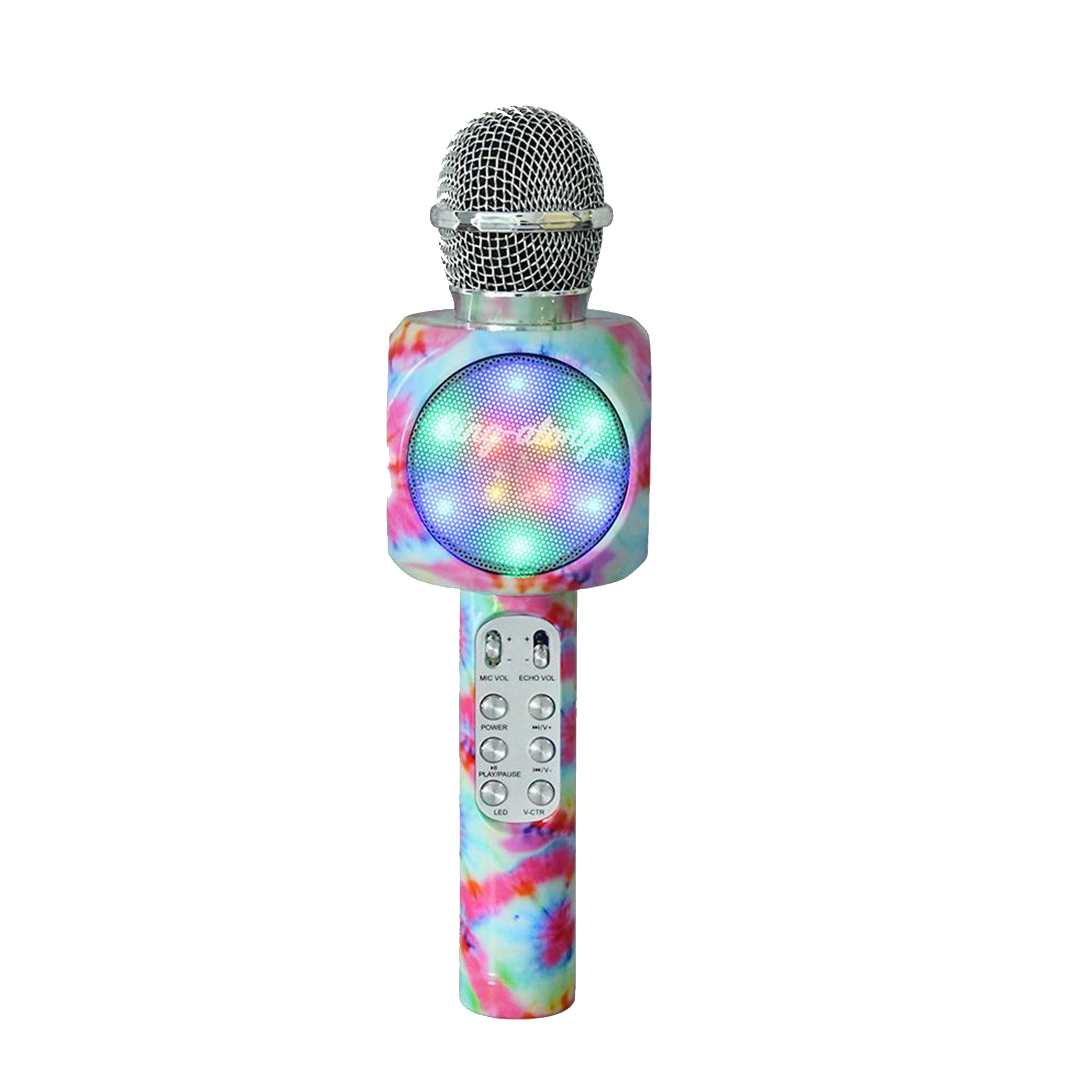 Tie Dye Karaoke Sing A Long Microphone - Denny's