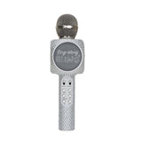 Silver Bling Sing A Long Bluetooth Micro Phone - Denny's
