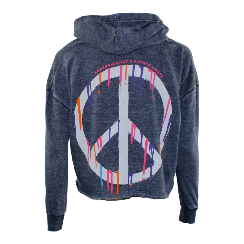 Drippy Peace Sign Hoody - Denny's