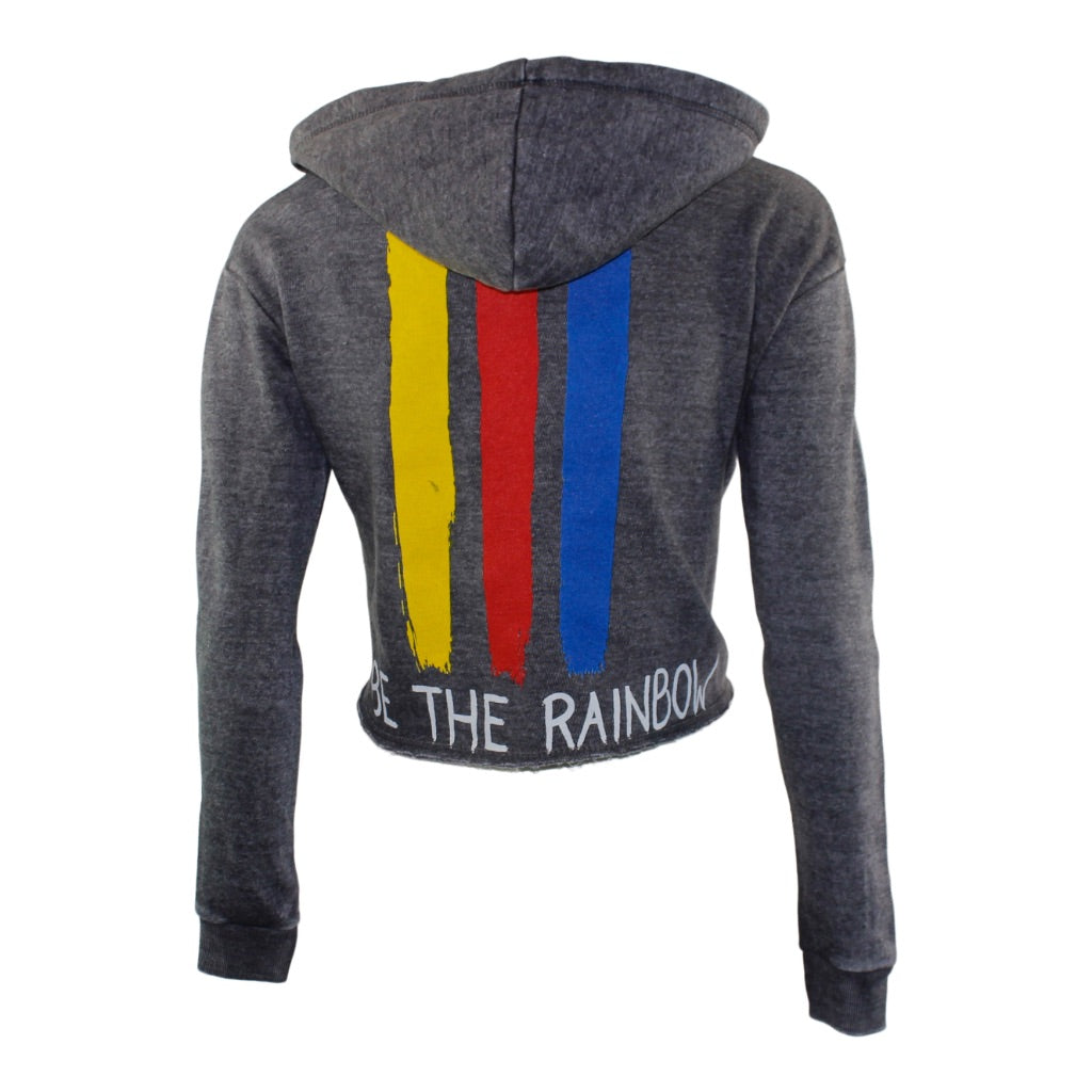 Zip Hoody with Be The Rainbow - Denny's