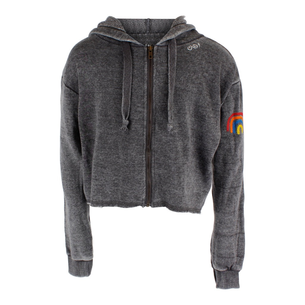 Zip Hoody with Good Vibes - Denny's