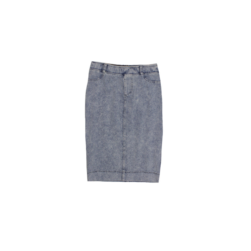 Jean Knee Skirt - Denny's