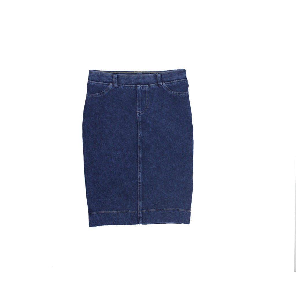 Jean Knee Skirt - Denny's