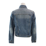 Distressed  Denim Jacket - Denny's