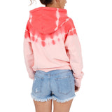 Streak Dye Reverse Weave Hoodie - Denny's