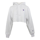 Reverse Weave Small C Crop Hoodie - Denny's