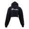 Reverse Weave Chenille Chainstitch Crop Hoody - Denny's