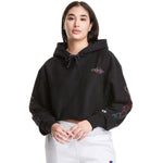 Neon Logo Crop Hoodie - Denny's